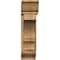 Ekena Millwork Balboa Traditional Rough Sawn Bracket w/ Offset Brace, Western Red Cedar, 8"W x 30"D x 30"H BKT0806X30X30BOA01RWR - alternate 3